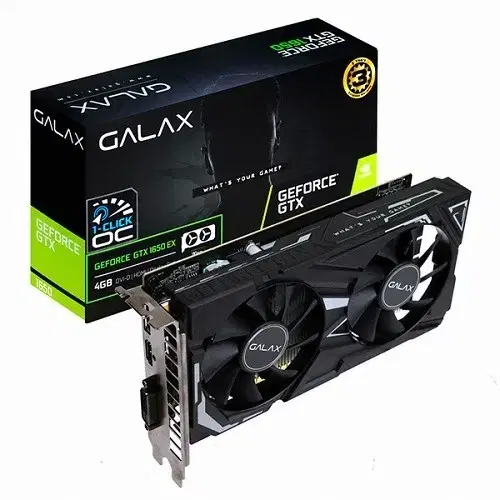 갤럭시 GTX1650 BLACK EX PLUS D6 4GB