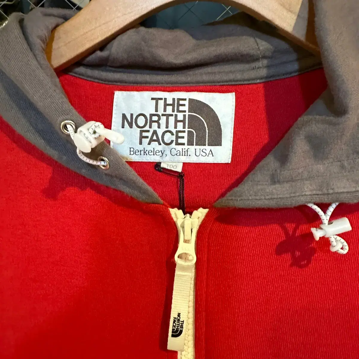 Northface 노스페이스 배색 후드 집업