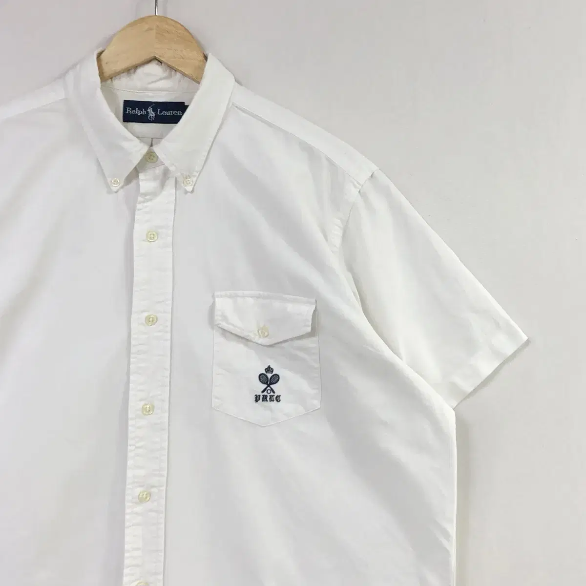 105 Polo Oxford Wimbledon White Shirt