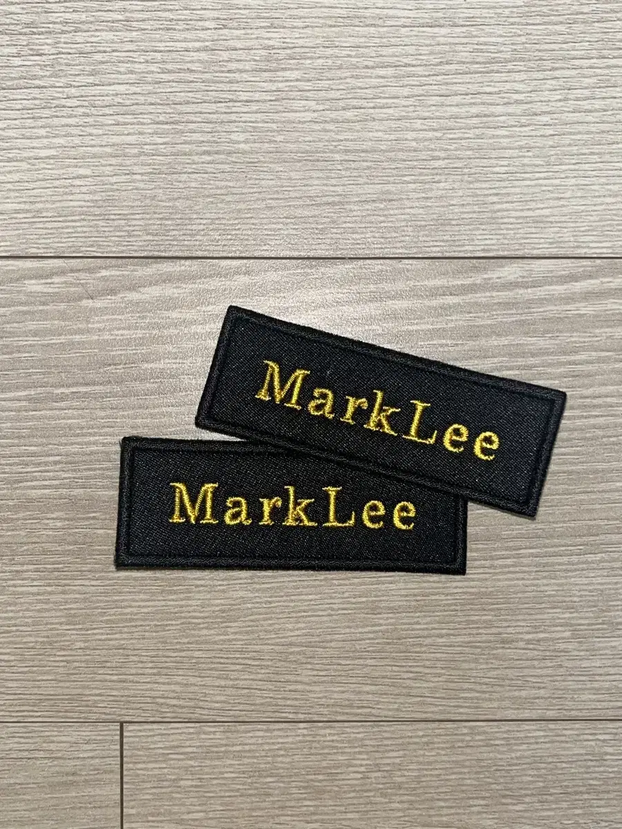 마크 명찰 MarkLee