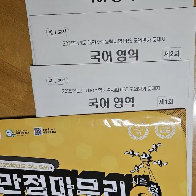 (미사용) 2025 국어 EBS 만점마무리 봉투모의고사