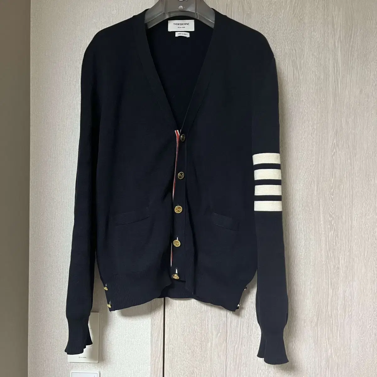 [Hyundai, 3rd party] Thom Browne Milano Stitch Keum Cardigan