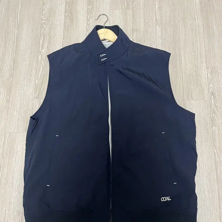 나나미카 zip up wind vest 조끼 베스트