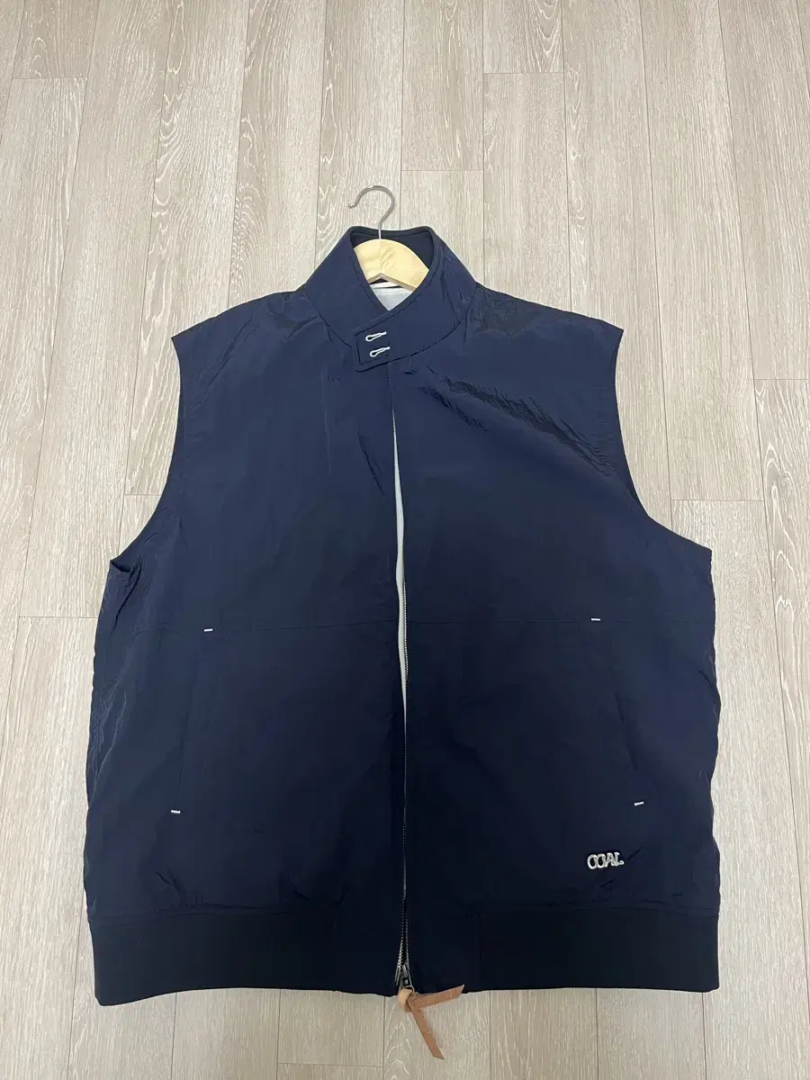 나나미카 zip up wind vest 조끼 베스트