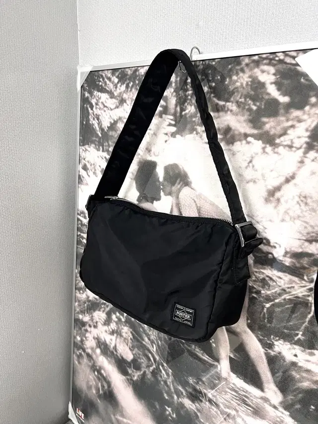 HEAD PORTER - SHOULDER BAG(Black) 포터 숄더백