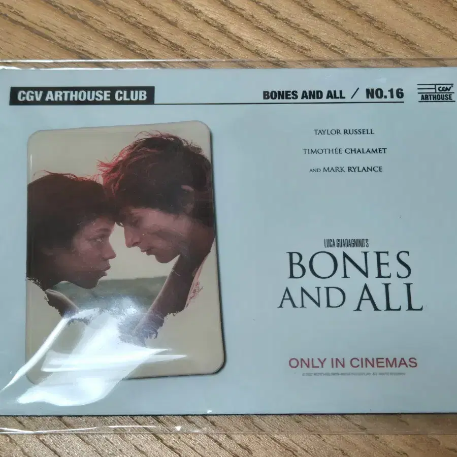 영화 본즈앤올 BONES AND ALL 폴라로이드엽서 뱃지 마그넷