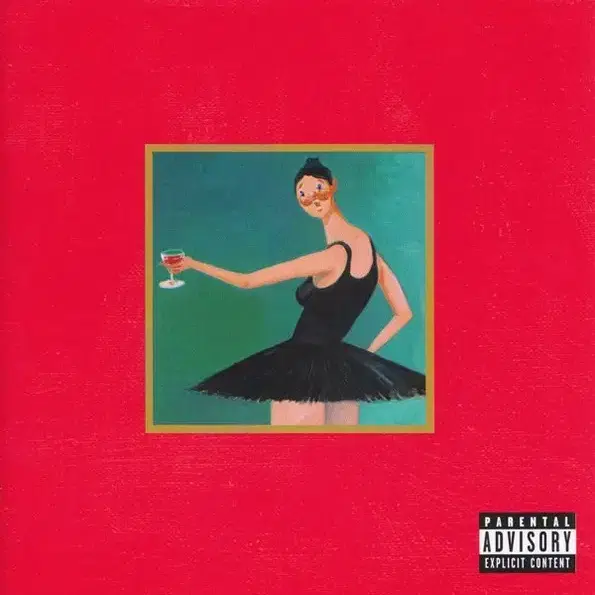 Kanye West - MBDTF (CD) 유럽호주반 EX-