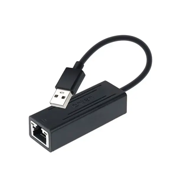 100메가 USB2.0 유선 랜카드 블랙