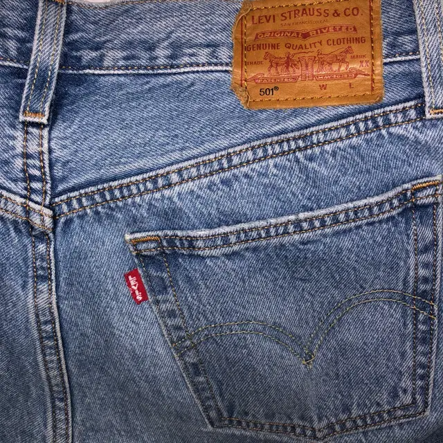 Levi's 501 오리지널 빈티지 데님 팬츠 (W28, L26)