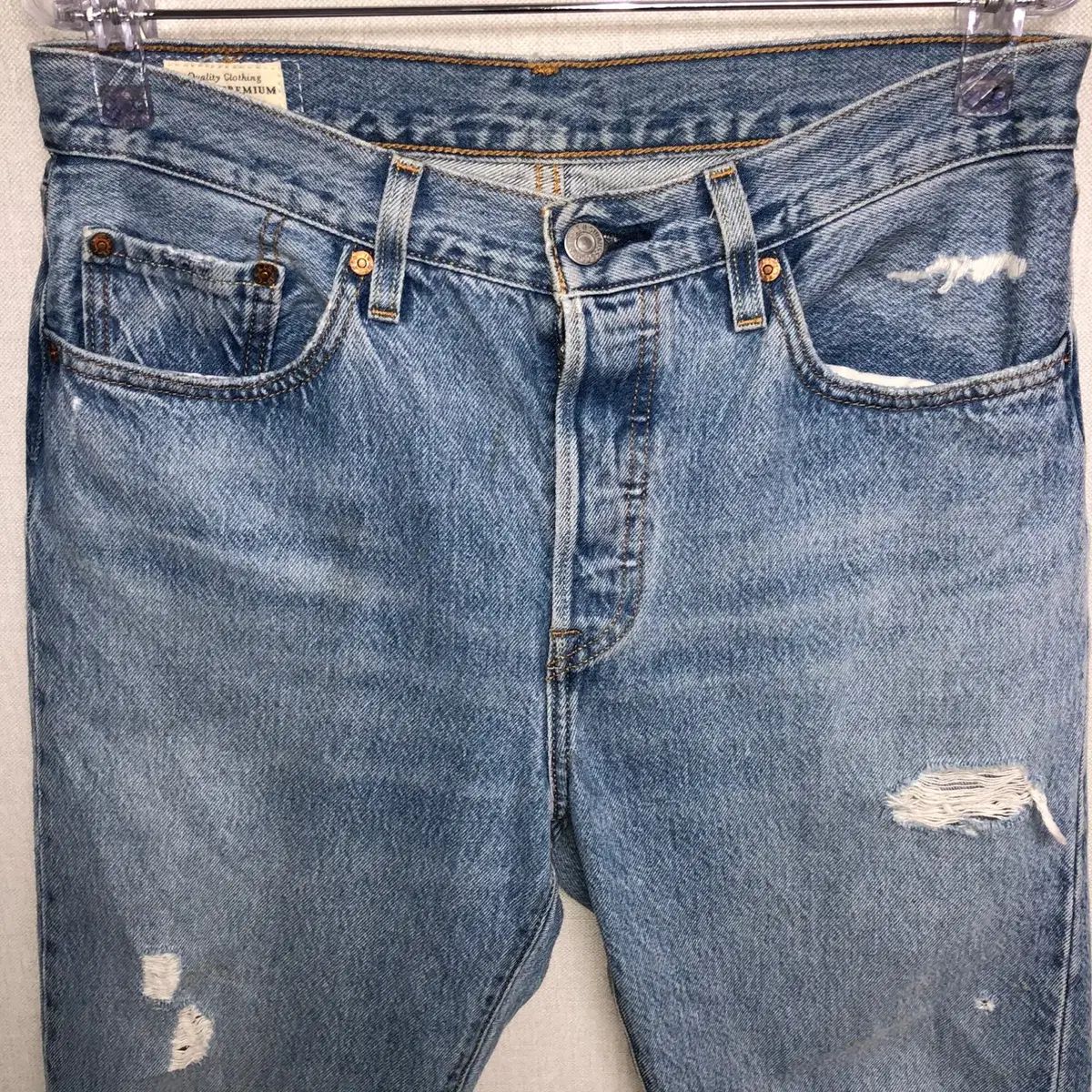 (W28, L26) Levi's 501 오리지널 빈티지 데님 팬츠