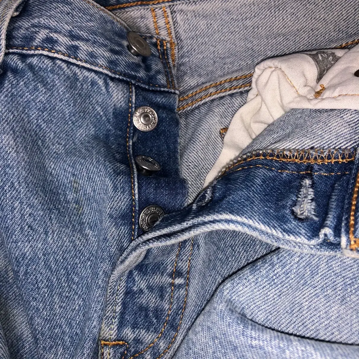 (W28, L26) Levi's 501 오리지널 빈티지 데님 팬츠