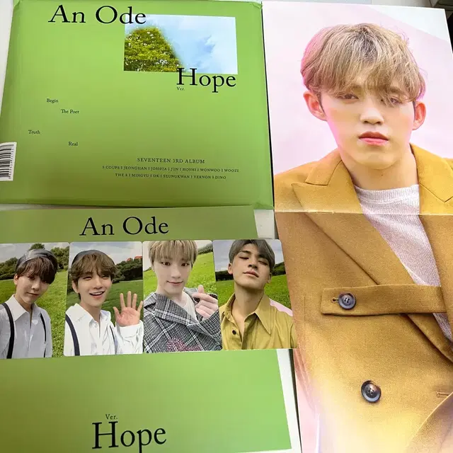 세븐틴 An ode 언 오드 hope 호프 슈아 민규 승관 디노