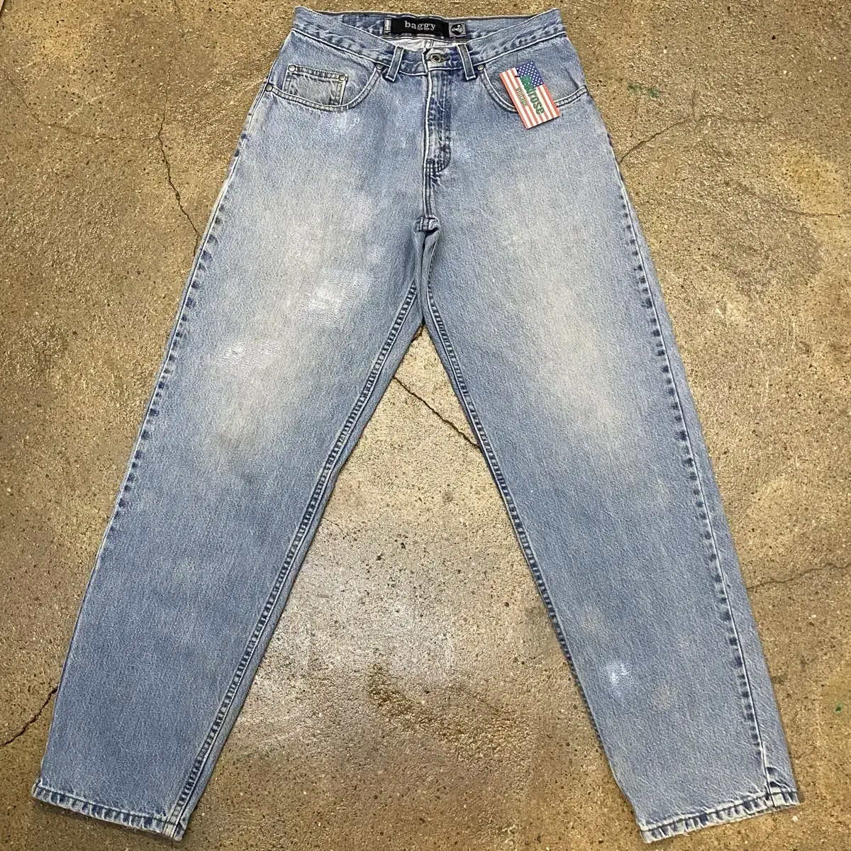 90s Made in USA USAVintage Levi's Silver Tab Exhaust Pants