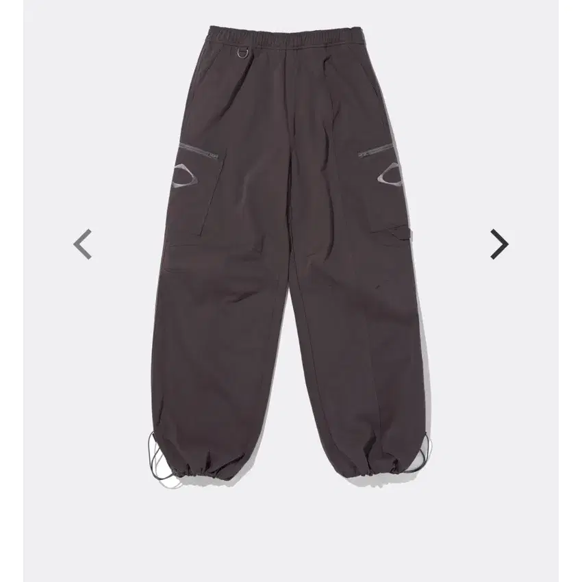 미스치프 DRAWSTRING PANTS-PURPLE BROWN