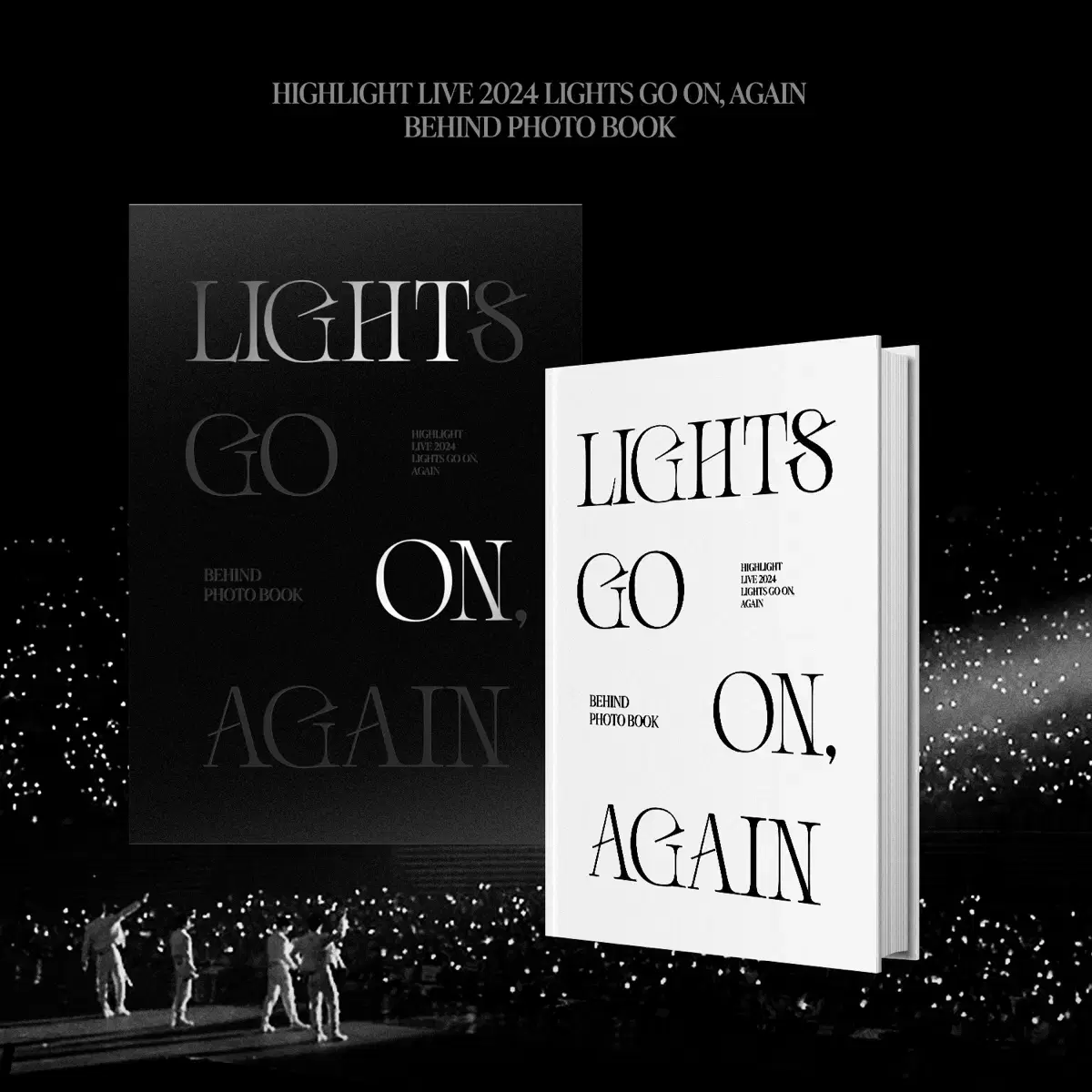 하이라이트 콘서트 포토북 Lights go on again 라고온