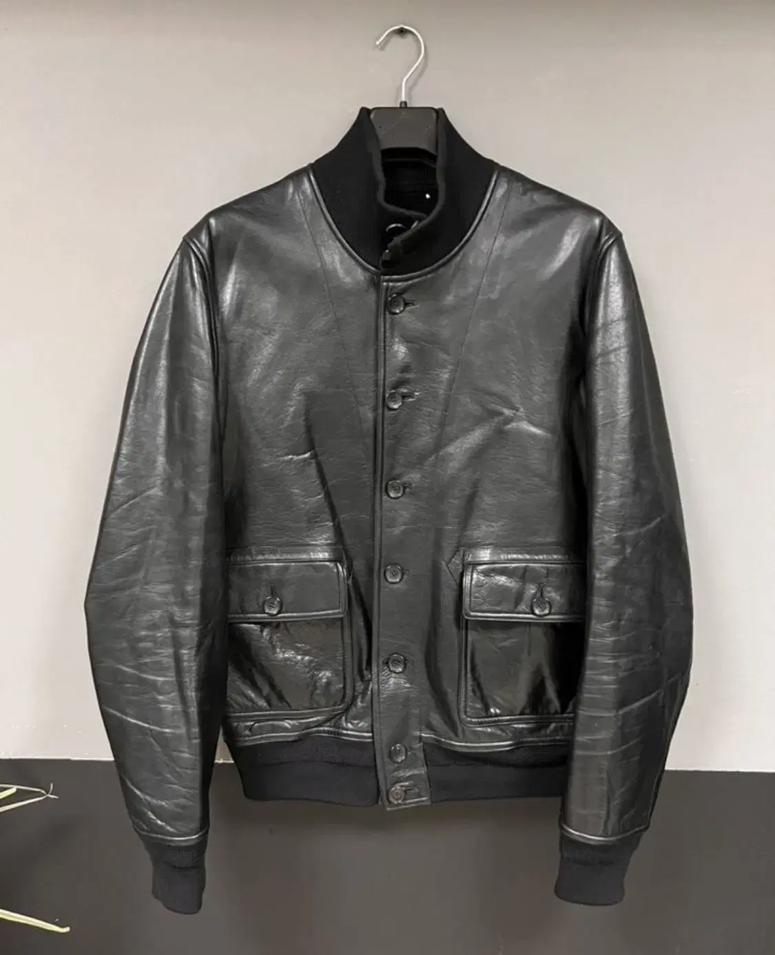 Louis Vuitton Bomber(Leather-Lambskin) size 50(International shipping)