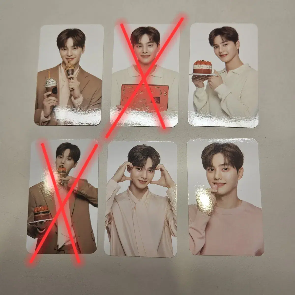 Song Kang Godiva photocard 6 varieties