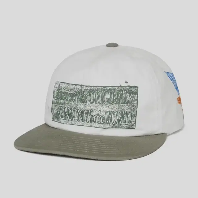 디스이즈네버댓 Mural Trucker Cap White