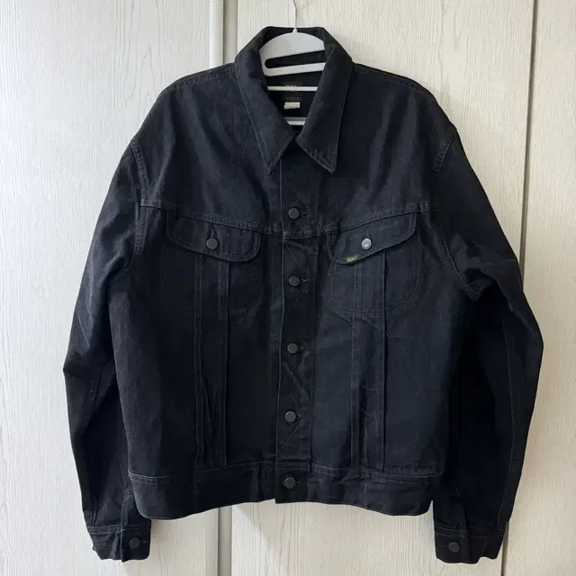 rrl 더블알엘 데님 자켓 블랙 xl