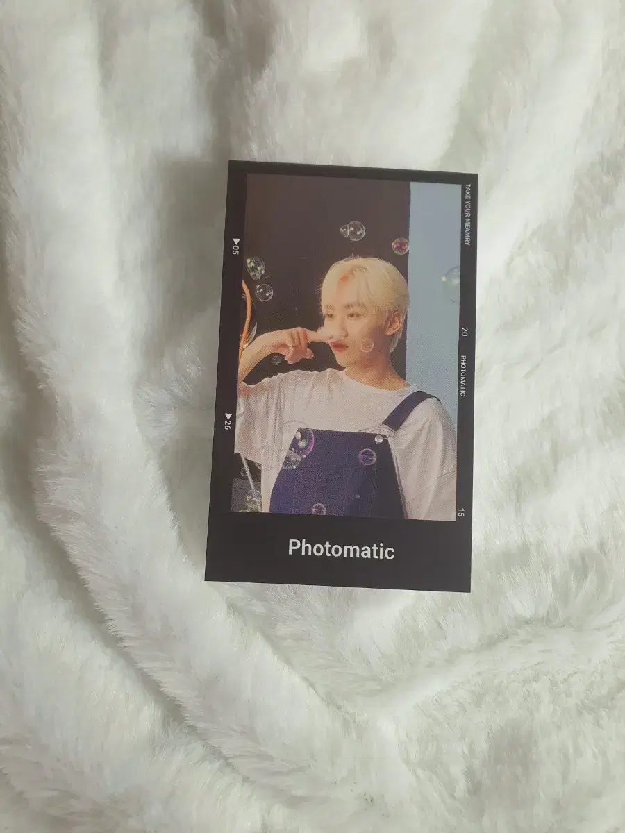 Seventeen Photomatic unofficial goods photocard Boo Seungkwan