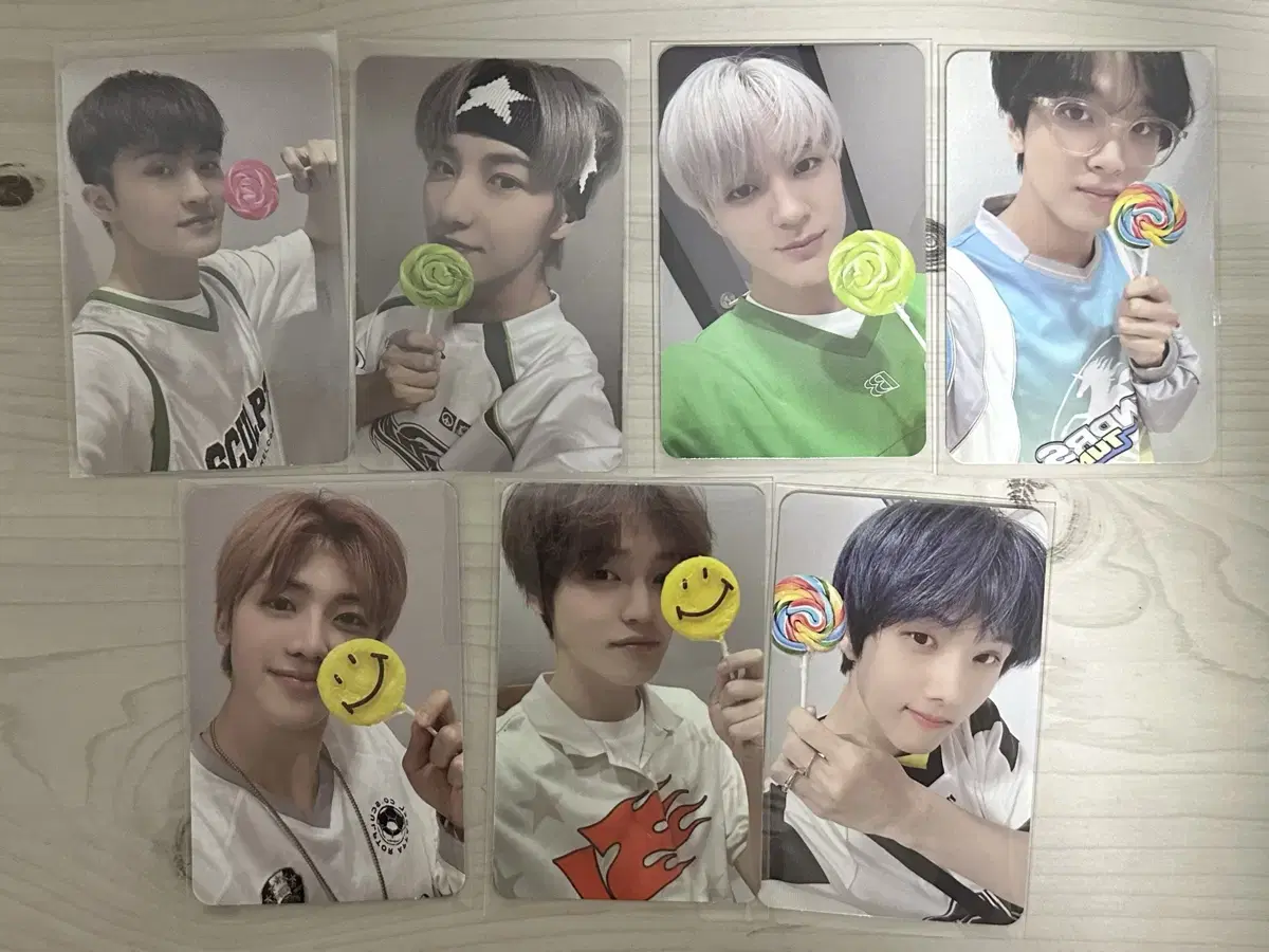 (bulk wts) nct dream 7th Anniversary fanmeeting Dreamland AdmissionPhotocard