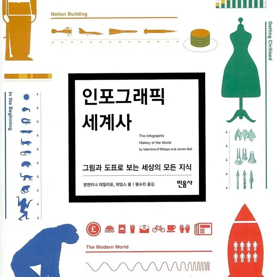 인포그래픽 세계사 책 도서