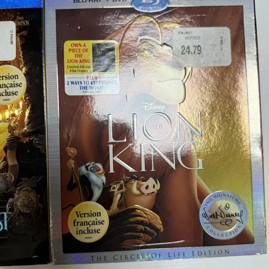 라이온킹 DVD 블루레이 The Lion King (The Circle