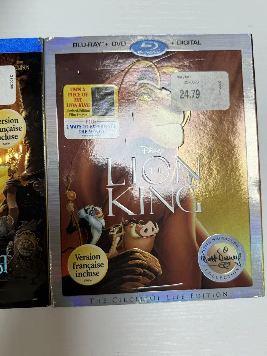 라이온킹 DVD 블루레이 The Lion King (The Circle