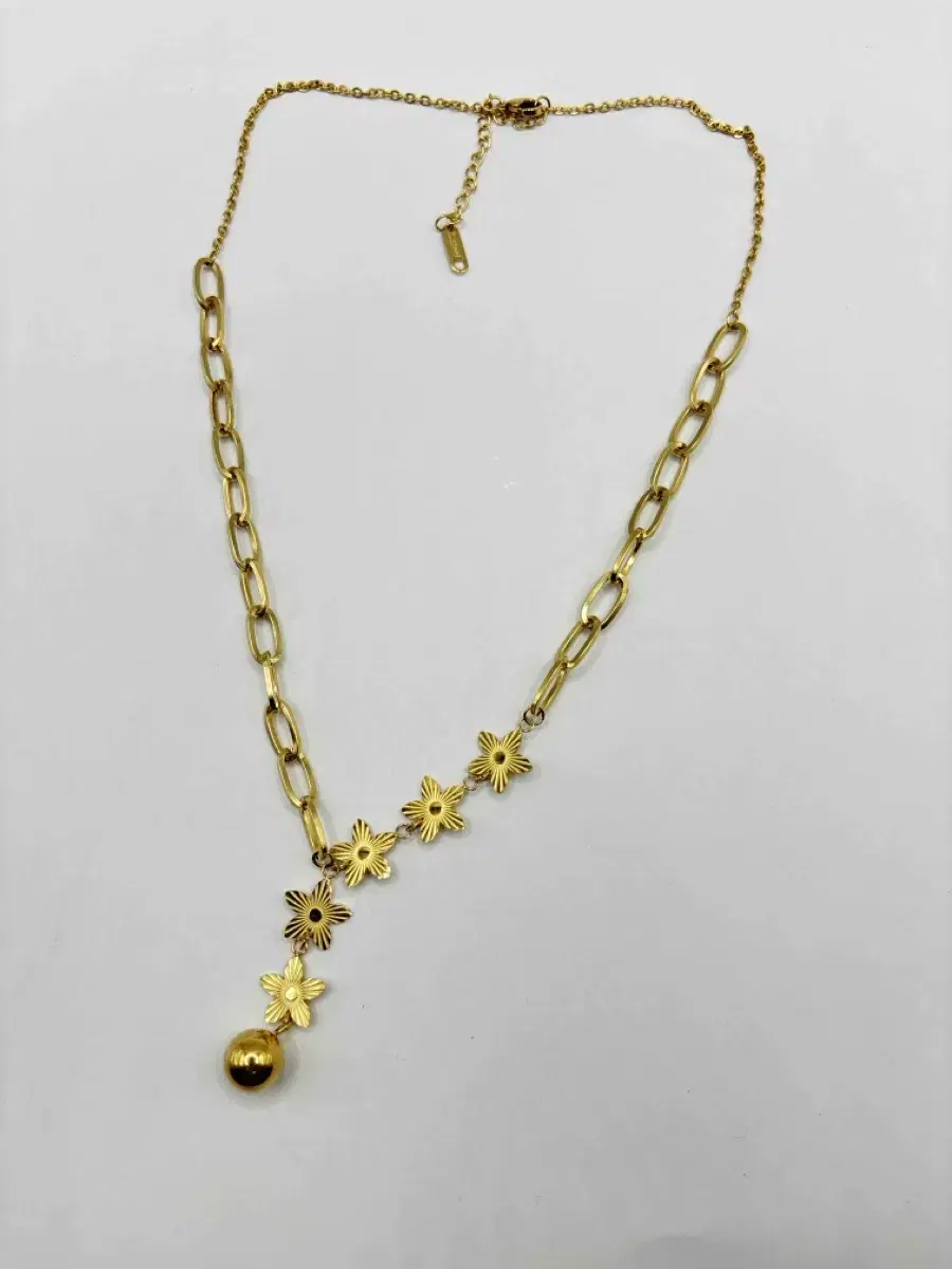 Surgery Gold Ball Necklace