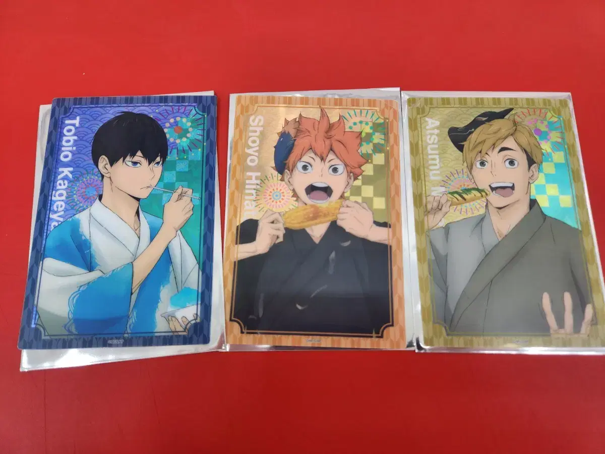 Haikyuu Ashen Trading Clear kard Atsumu