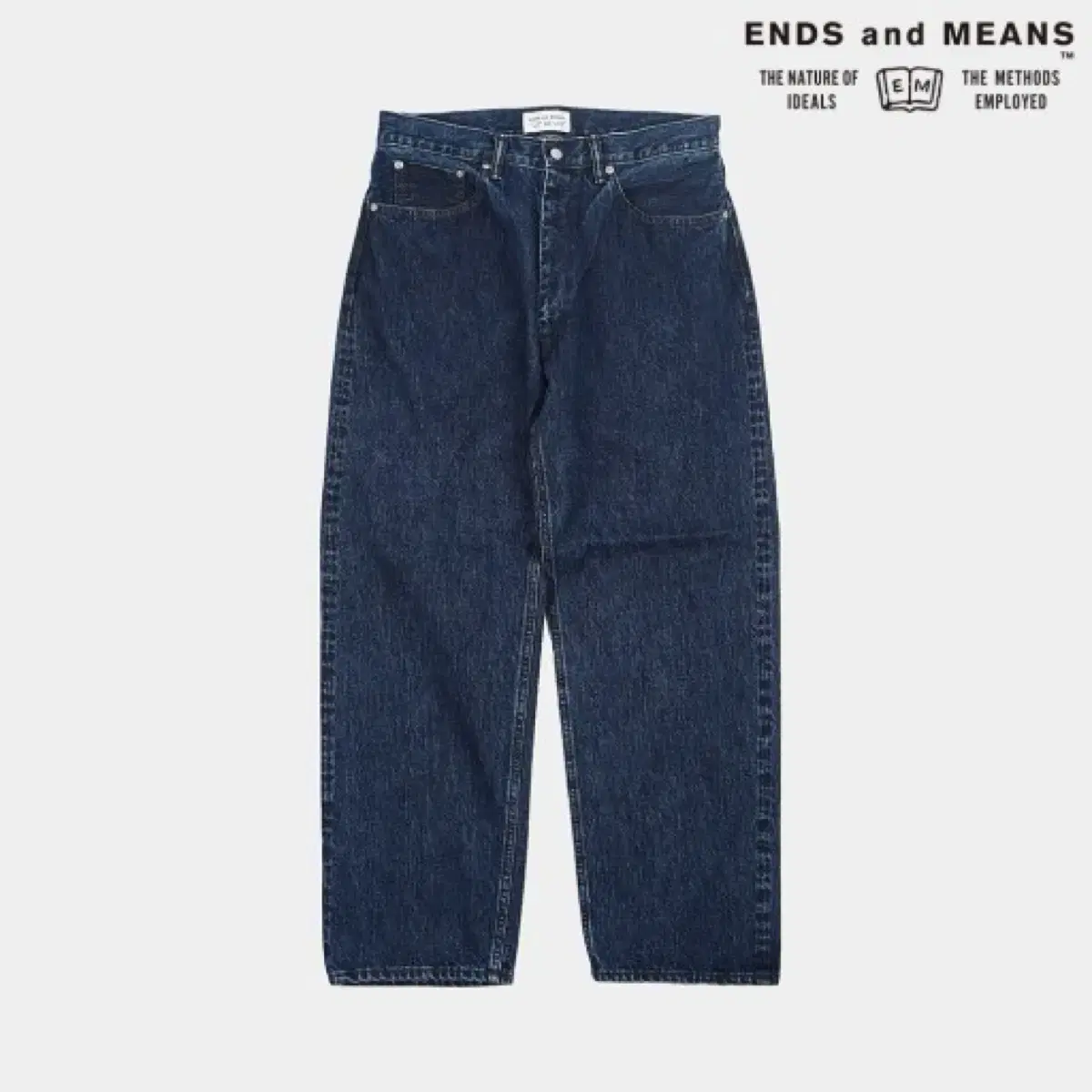 Ends and means 5pocket denim 중청 라지