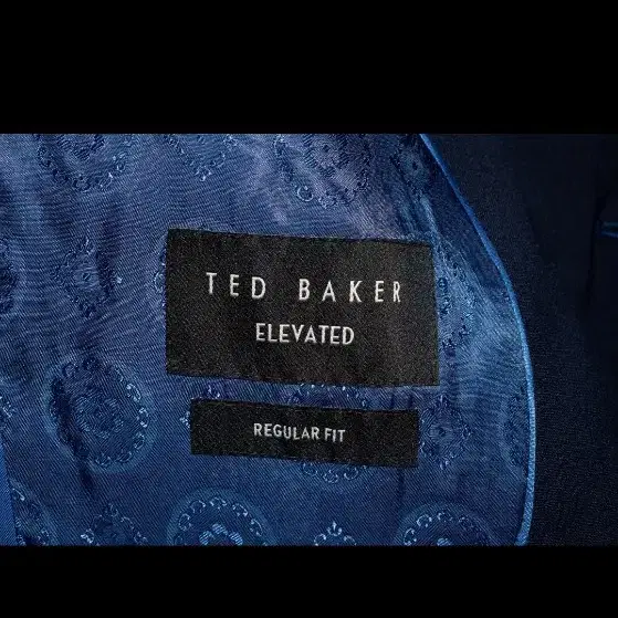 Ted Baker 투피스 네이비블루 울 70% 정장수트