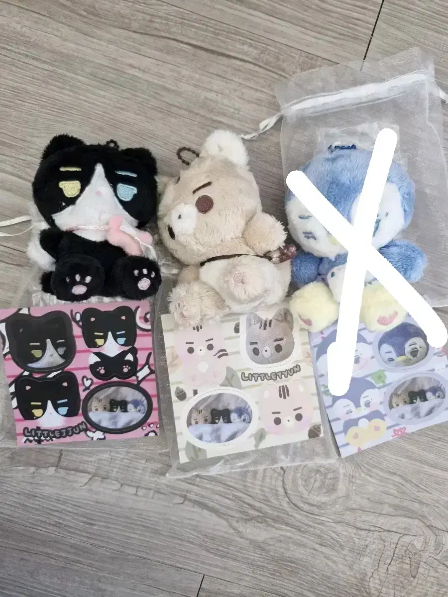 TXT txt 10cm Animal Dolls Little Jun Little Tin Little Ning yeonjun taehyun hueningkai