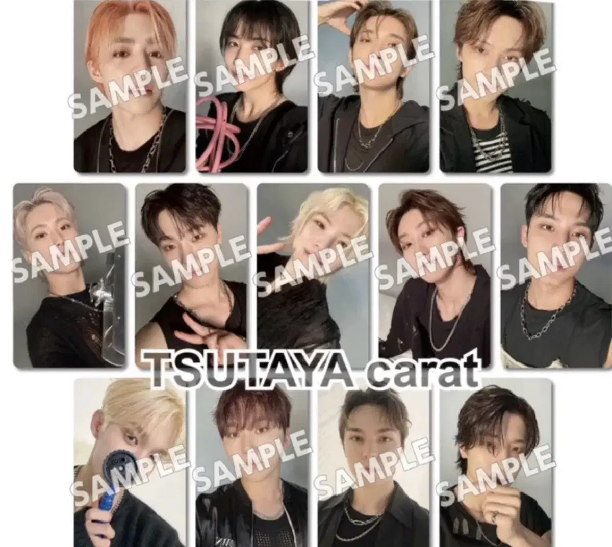 Seventeen 12th Carat Vahn Japan pre-order benefit Tsutaya photocard buncheol wts sell mingyu Seungkwan