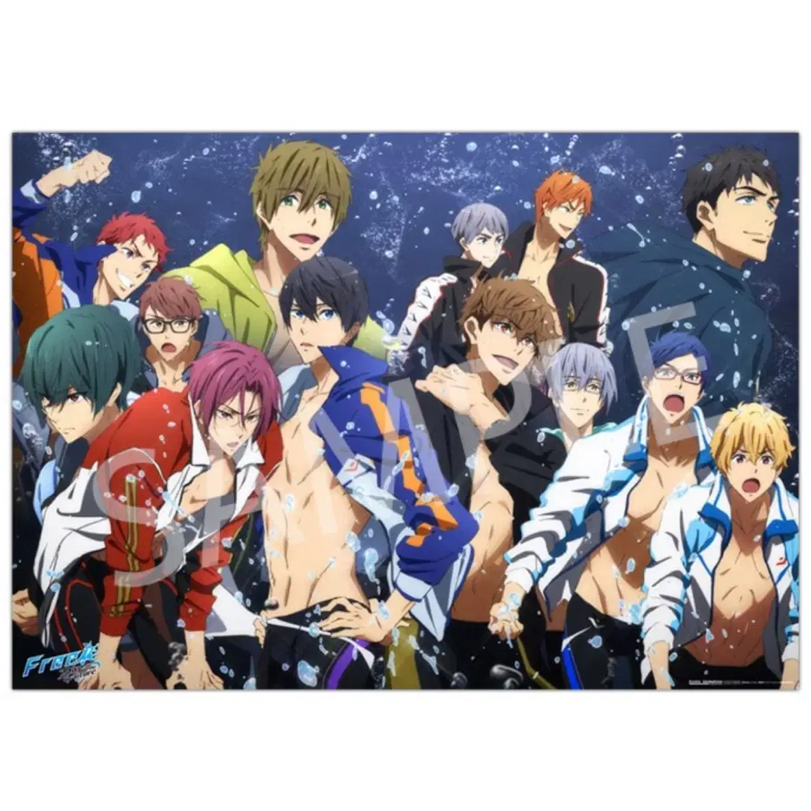 Free! 프리 DF VIVID COLOR 포스터