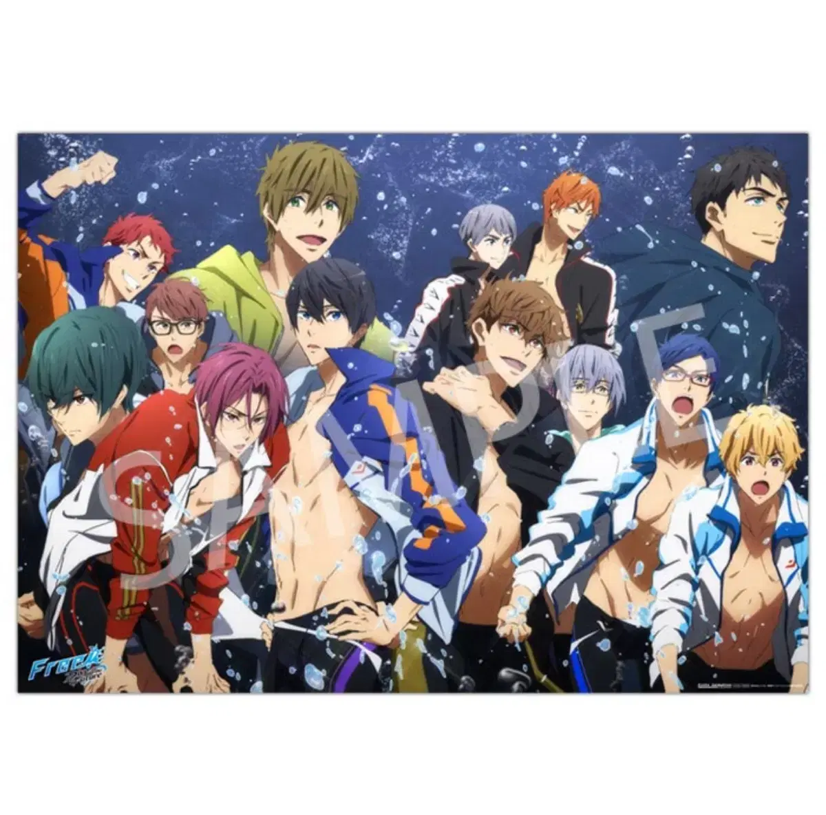 Free! 프리 DF VIVID COLOR 포스터