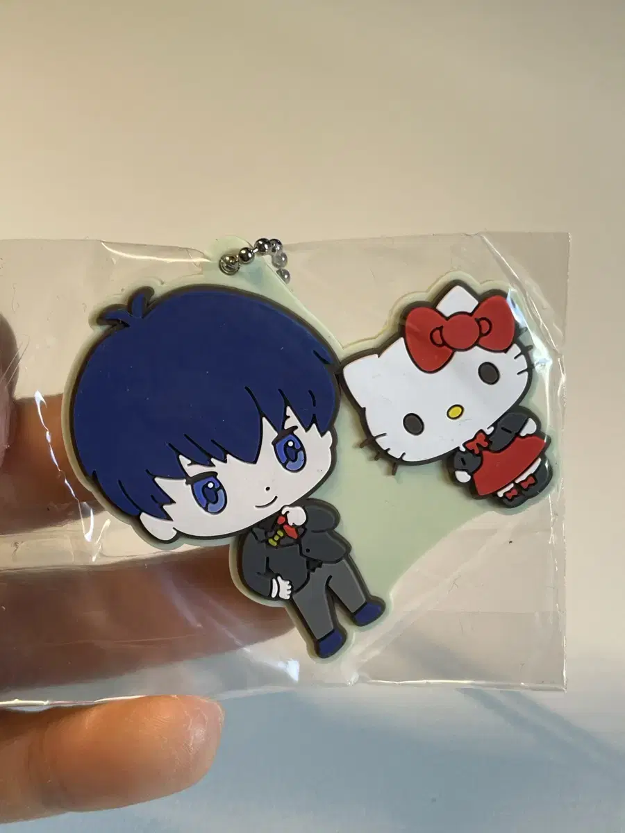 BLUELOCK Sanrio Collaboration Rubber keyring Yoichi Isagi