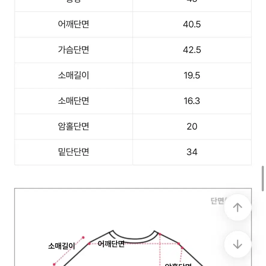 에이블리 카라 크롭 반팔 뒷밴딩 셔츠 셔츠핏 정석