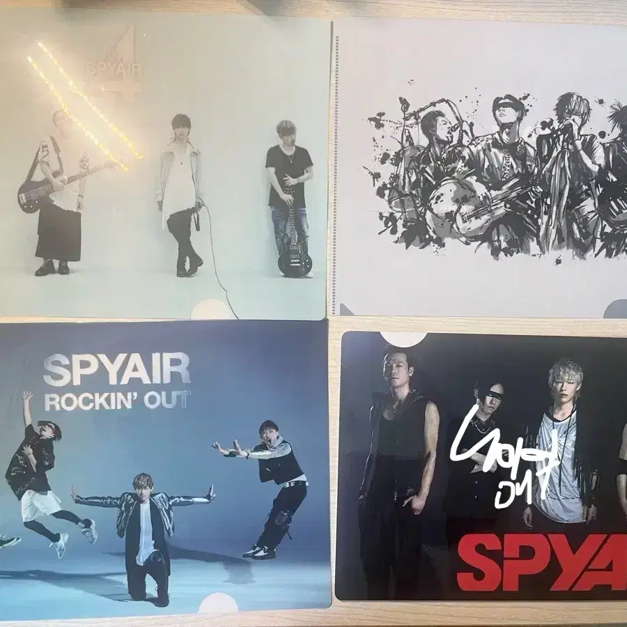 스파이에어 spyair 공식 L자 파일 파일 굿즈 이케모미켄유지켄타