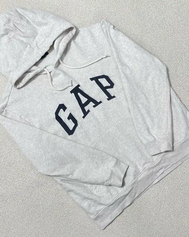 빈티지 갭 GAP 크림아이보리 후드티 L