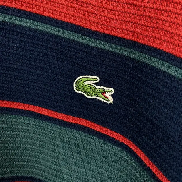 빈티지 LACOSTE 스트라이프 코튼 니트