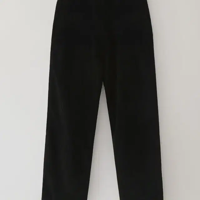 낫띵리튼 바지 Double folded corduroy pants 검정