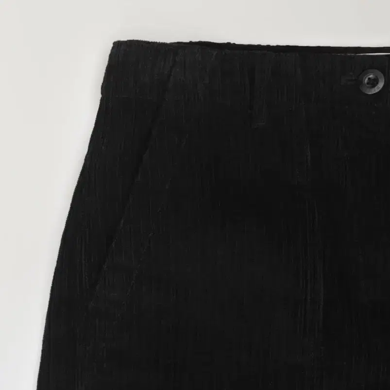 낫띵리튼 바지 Double folded corduroy pants 검정