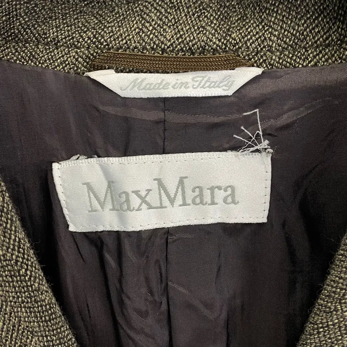 빈티지 MAX MARA made in italy 울 자켓