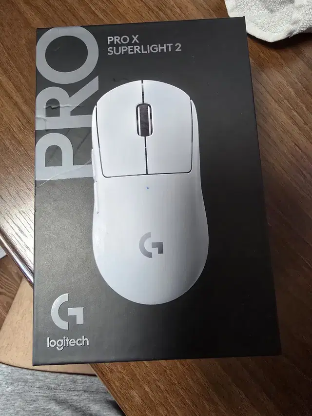 로지텍 g pro x 슈퍼라이트2 게이밍마우스