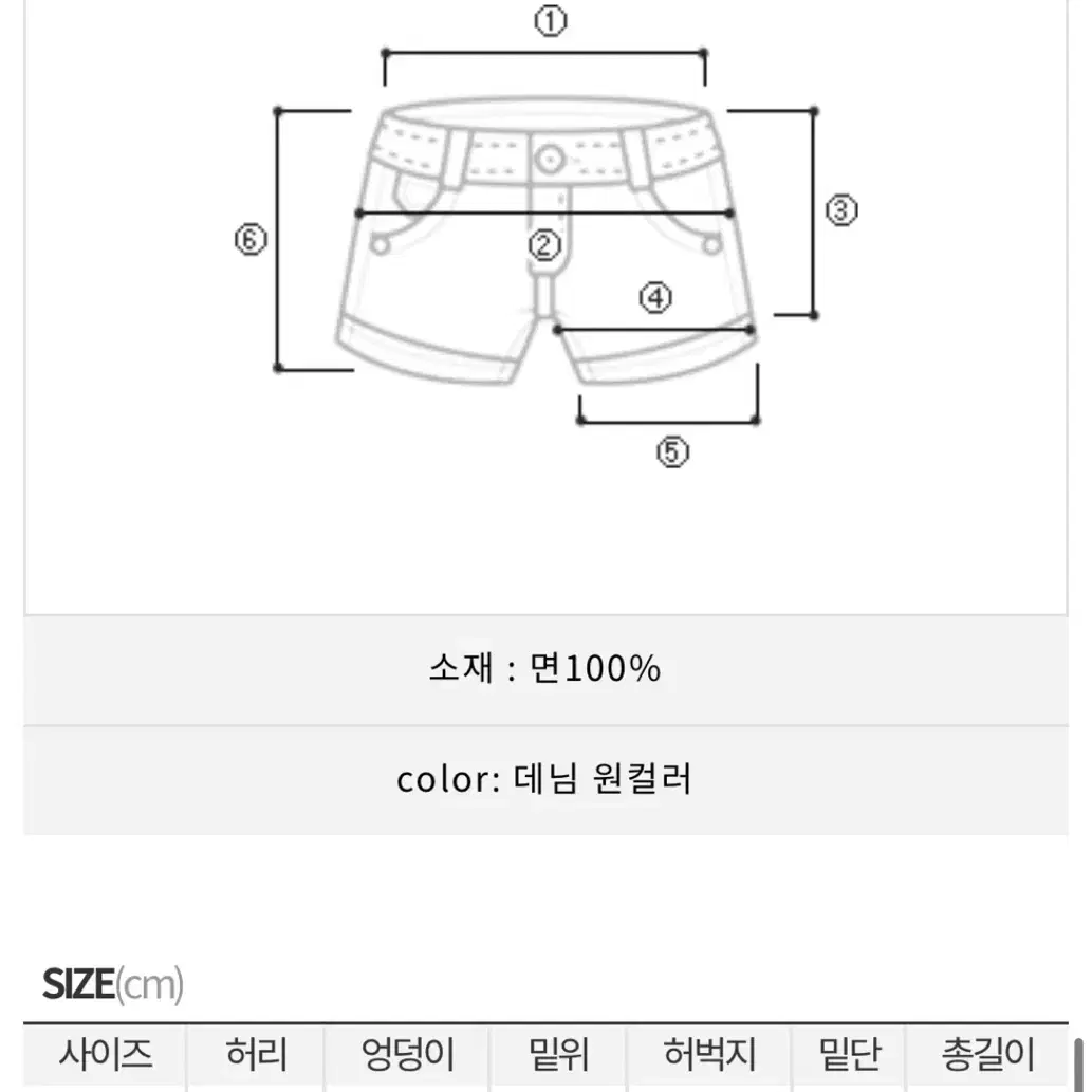 히프나틱 게틴 데미지 숏팬츠 S