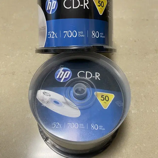 공시디 공CD HP CD-R 50개입 2개