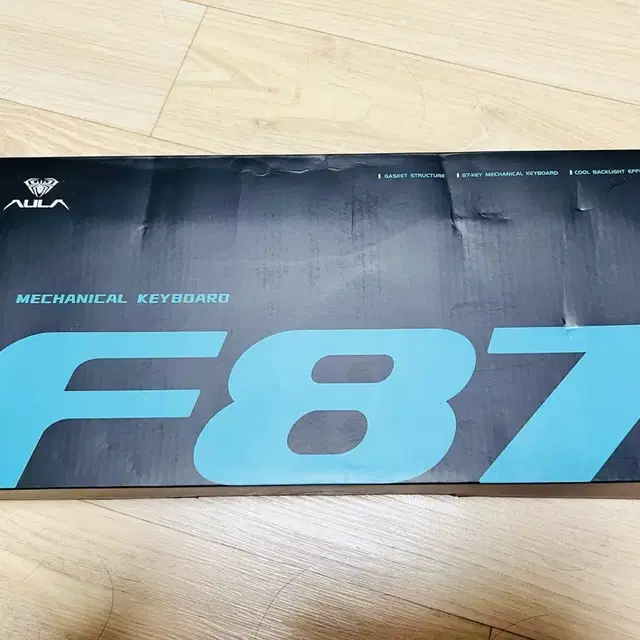 독거미 기계식 키보드 F87 pro 8000배터리 회목축v4