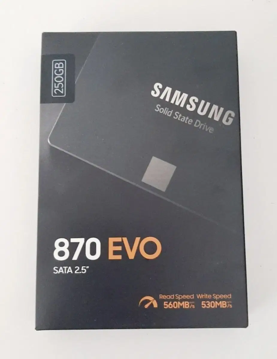 미개봉 삼성정품 870 EVO SSD 250GB 보증 27년4월