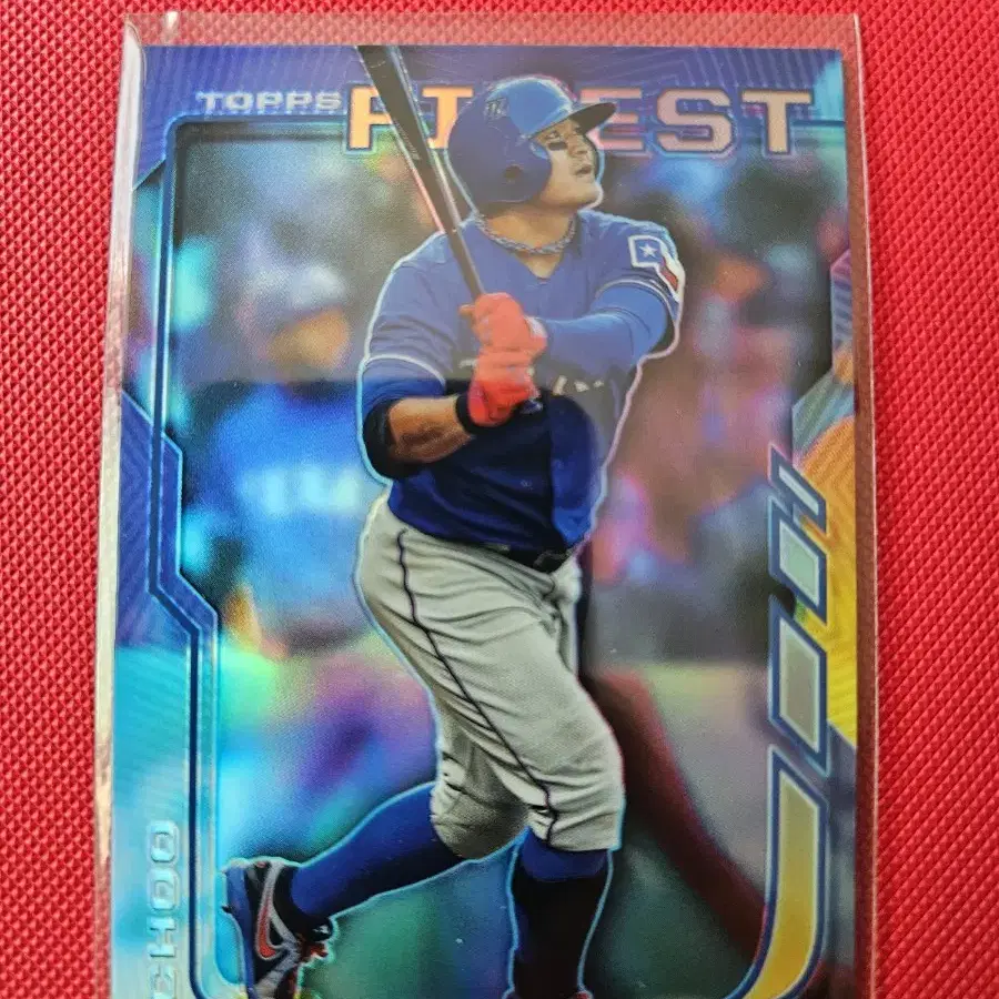 추신수 2014 Topps Finest 리플렉터 카드